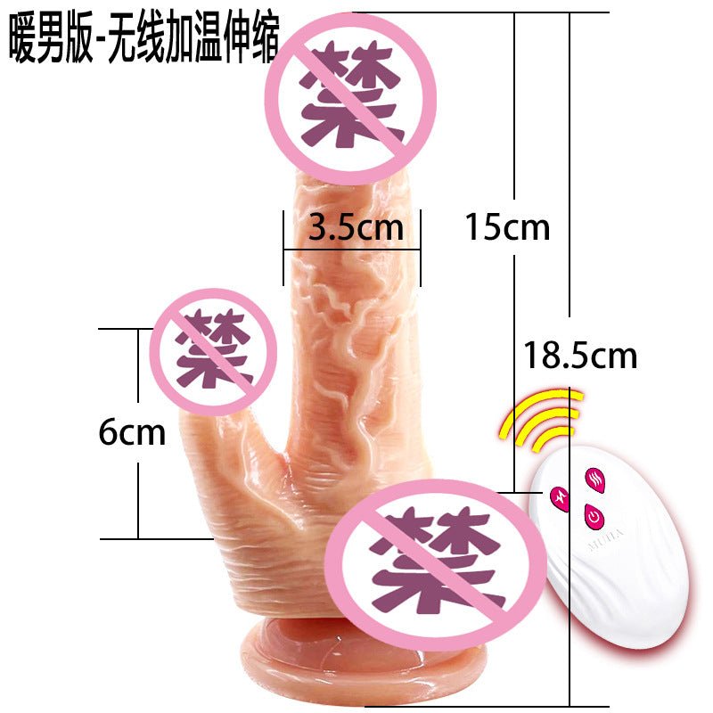 Tongue Licking Thrusting Dildo - Lovetoys wholesales shop