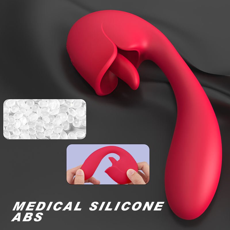 Tongue Licking Vibration Soothing Massage and Masturbator Sex Vibrator - Lovetoys wholesales shop