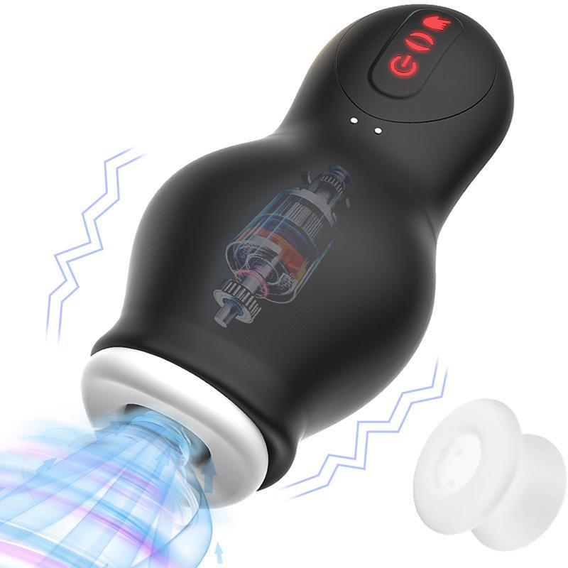 TPE Sex Toy Vibrating Male Penis Training Massage Masturbator - Lovetoys wholesales shop