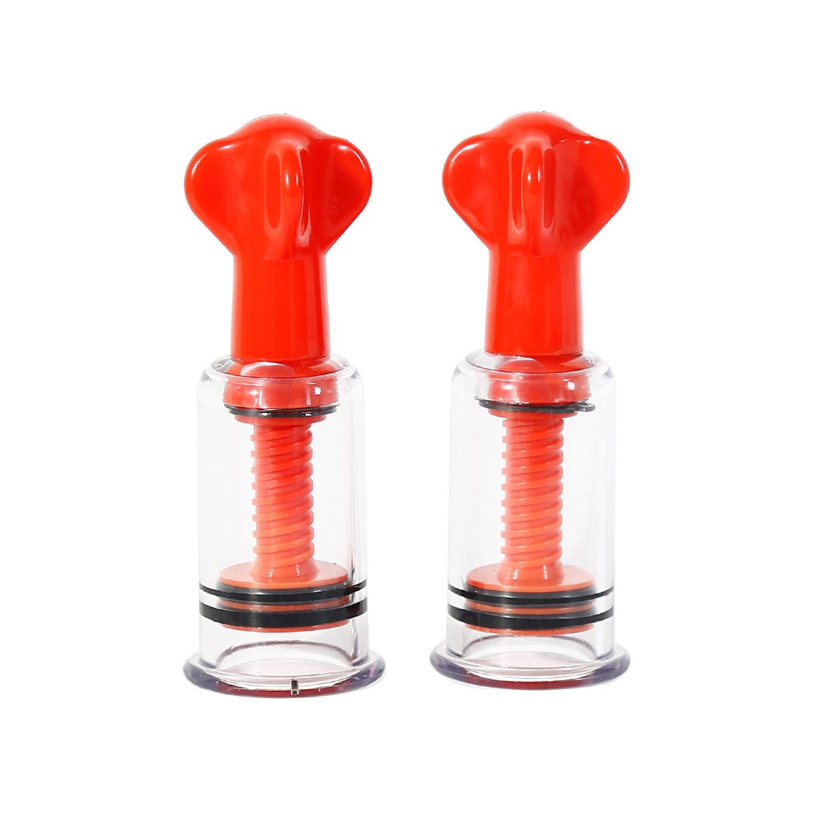 Twist Nipple Suckers - Red - Lovetoys wholesales shop