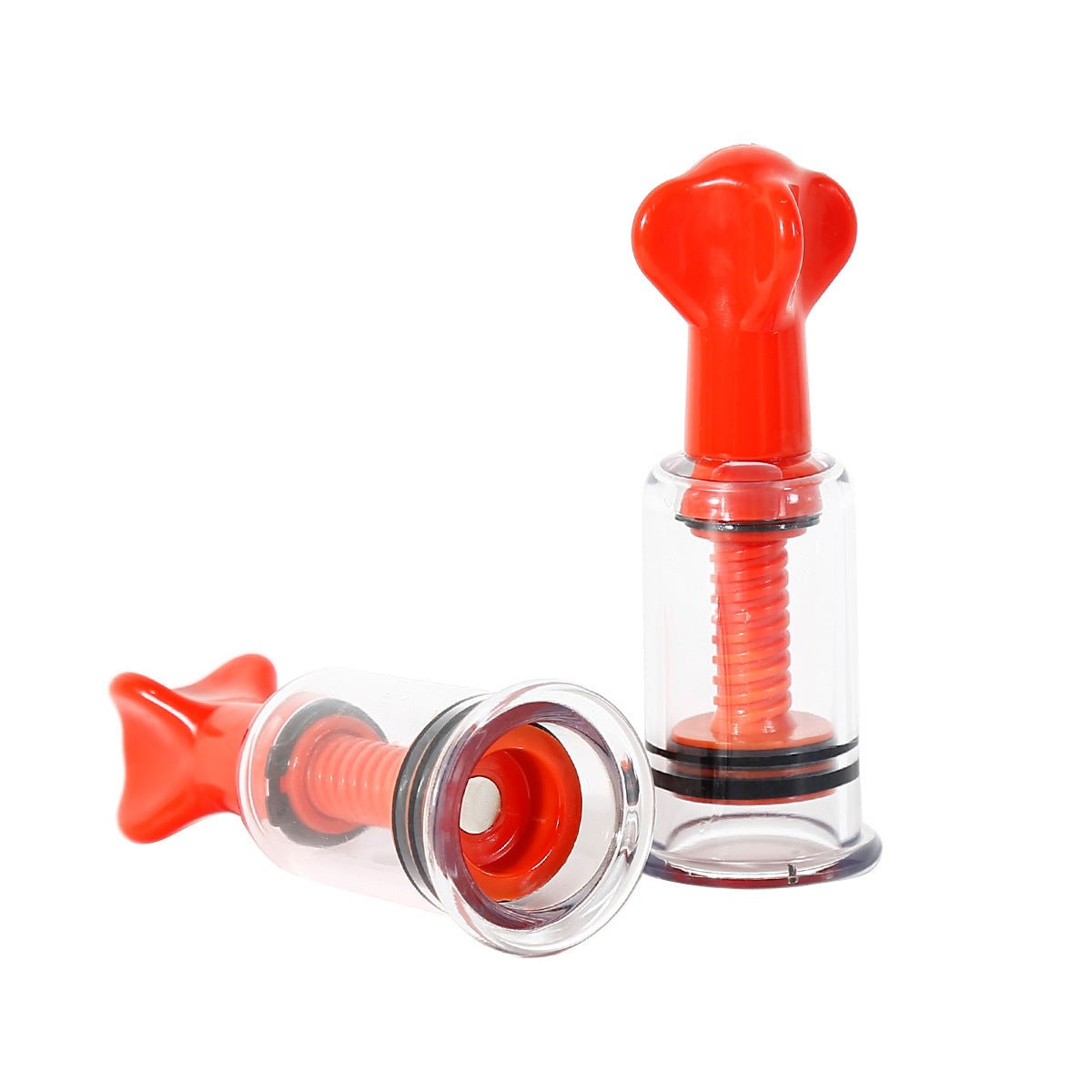 Twist Nipple Suckers - Red - Lovetoys wholesales shop