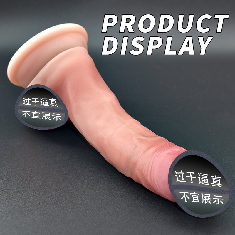 Ultra Realistic Dildo with Suction Cup - 6.7 inch - Lovetoys wholesales shop