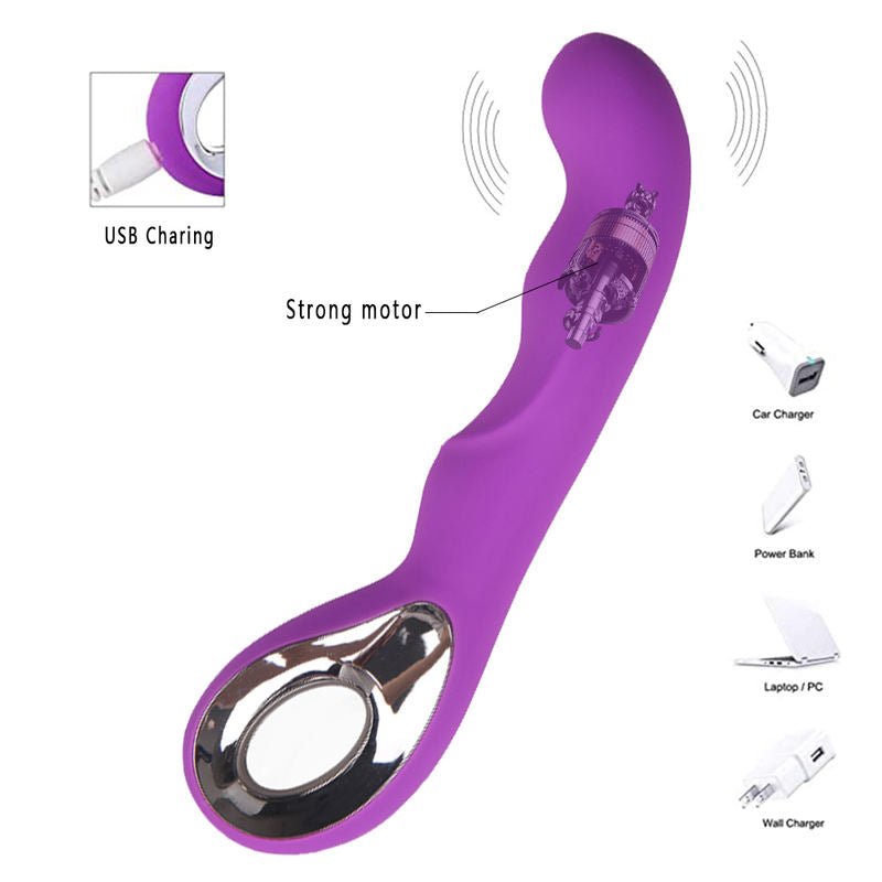 USB Charging 10 Frequency G - Spot Massager Vaginal Vibrators - Lovetoys wholesales shop