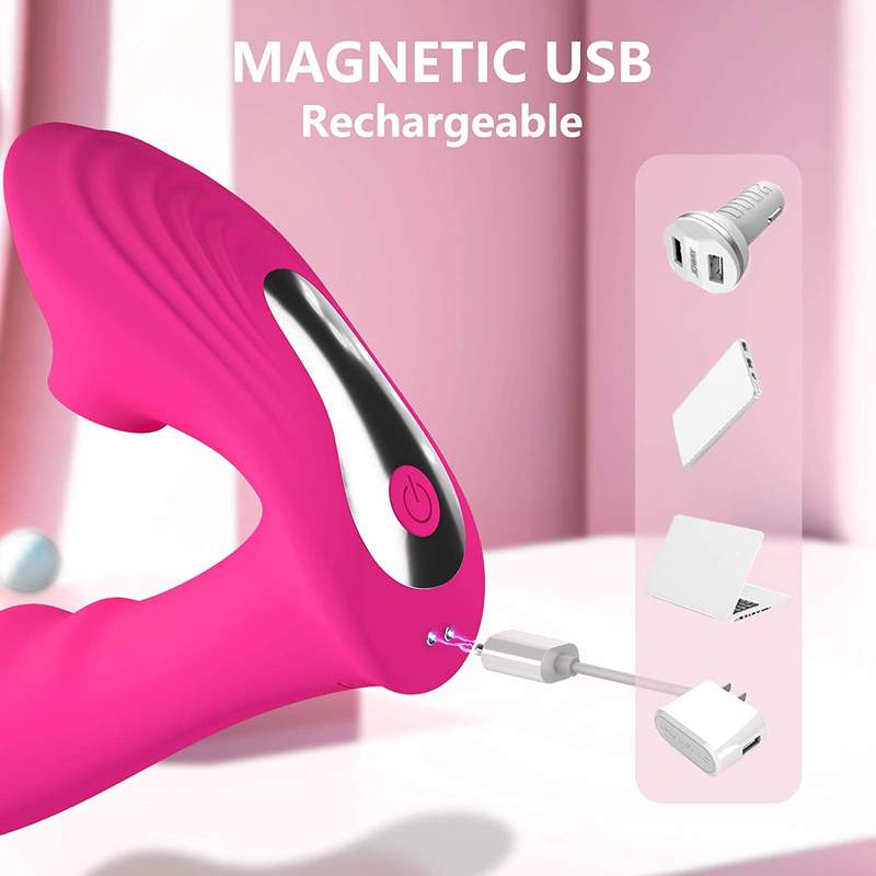USB Charging Wearable Clitoral Sucking Vibrator - Lovetoys wholesales shop