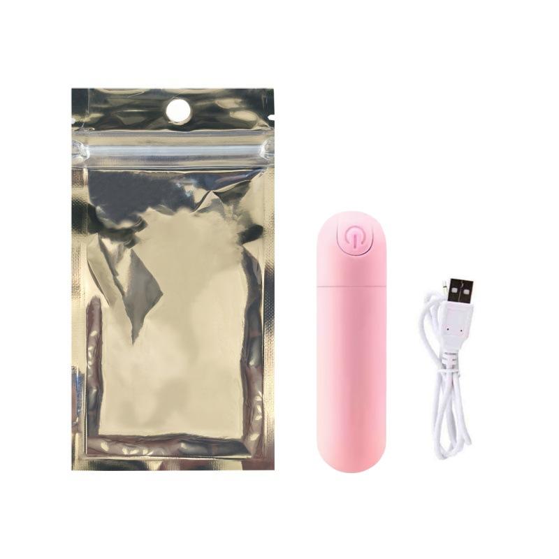 USB Rechargeable Vibration Massage Mini Bullet Vibrator Sex Toy for Women Masturbation - Lovetoys wholesales shop