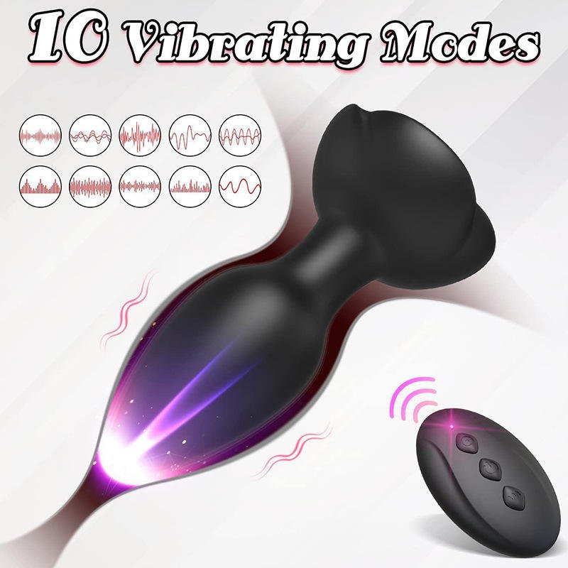 Vagina Anal Plug Toy Masturbator Remote Control Small Anal Butt Sex Toy - Lovetoys wholesales shop