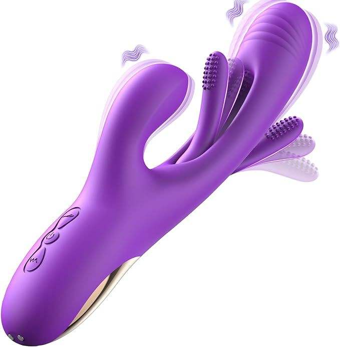 Vagina G - spot Masturbation 3 in 1 Women Sex Toys Rabbit Vibrators - Lovetoys wholesales shop