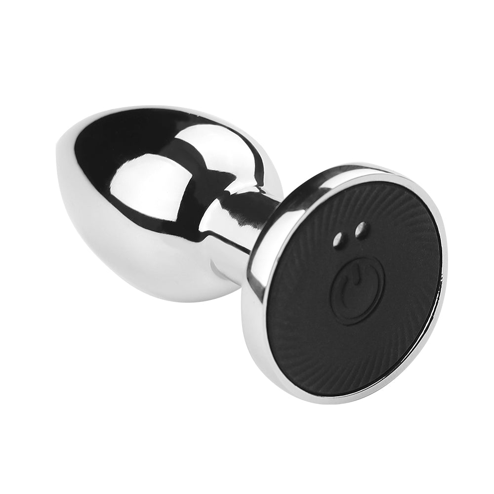 Vibration Stainless Steel Butt Plug - Lovetoys wholesales shop