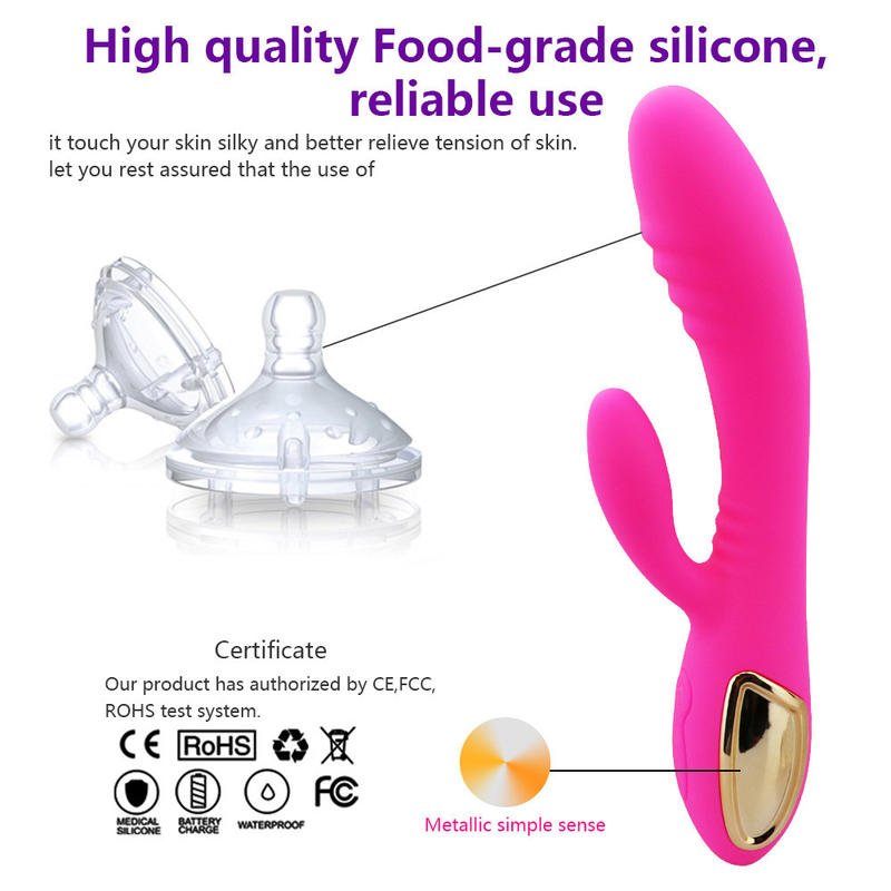 Vibrator Double - head Masturbation G - spot Rabbit Vibrators - Lovetoys wholesales shop