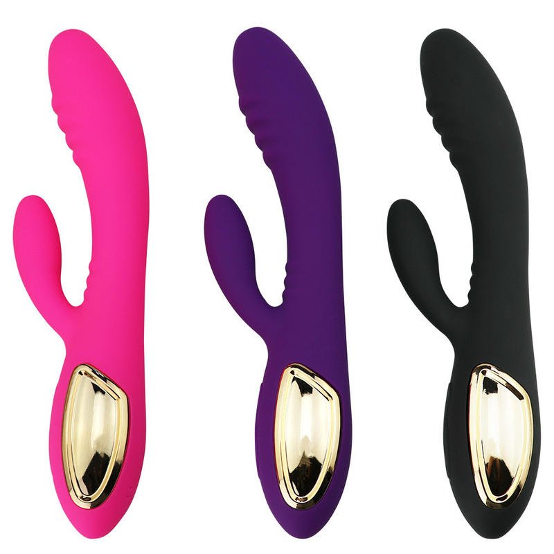 Vibrator Double - head Masturbation G - spot Rabbit Vibrators - Lovetoys wholesales shop