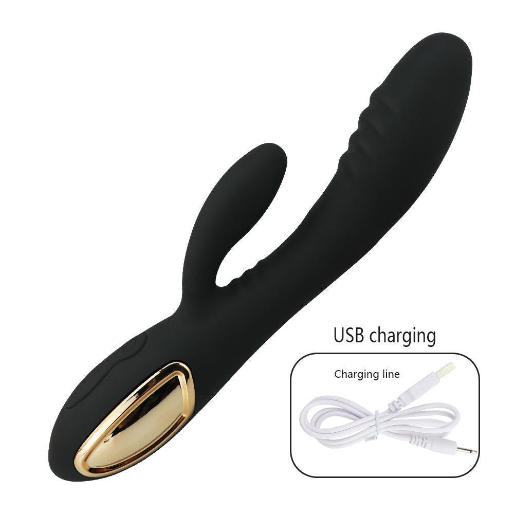 Vibrator Double - head Masturbation G - spot Rabbit Vibrators - Lovetoys wholesales shop