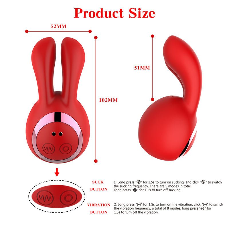 Waterproof 8 Vibration Modes Clitoral Sucking Vibrator Masturbation - Lovetoys wholesales shop