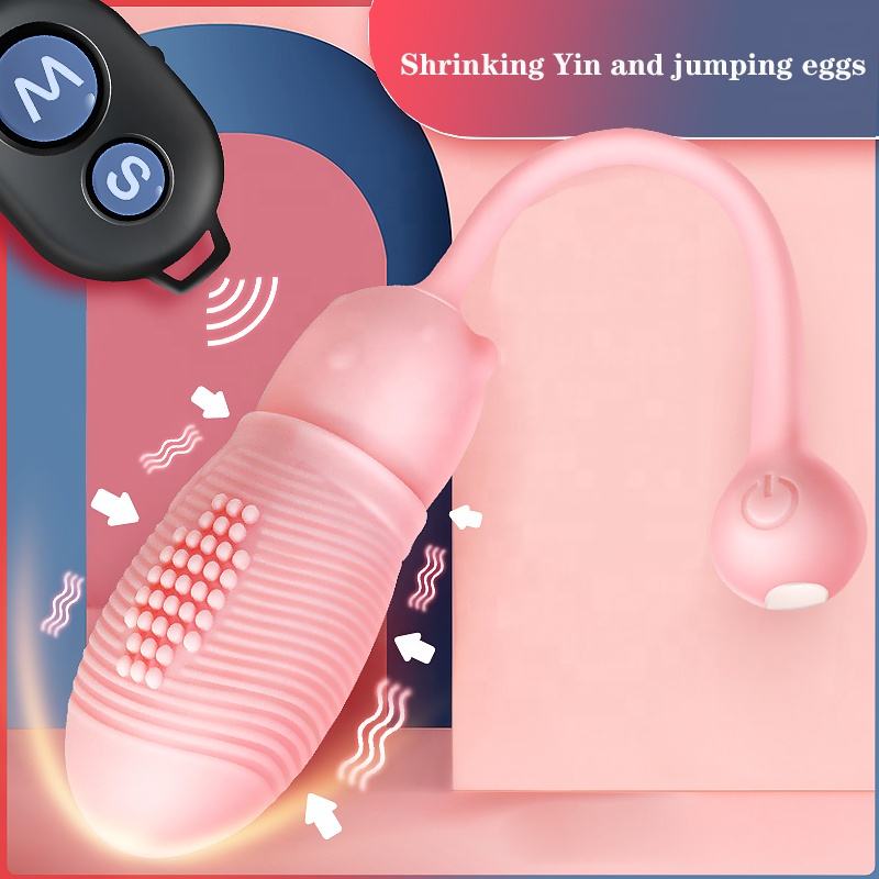 Waterproof Soft Silicone Vagina Balls Massager Exercise Vibrating Love Egg - Lovetoys wholesales shop