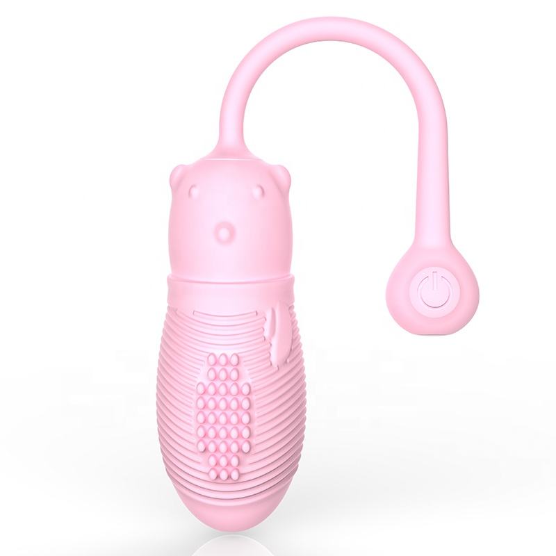 Waterproof Soft Silicone Vagina Balls Massager Exercise Vibrating Love Egg - Lovetoys wholesales shop