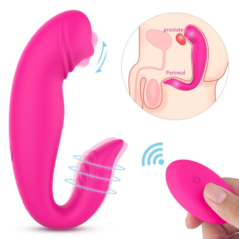 Wearable Butt Anal Plug Female Vibrator Homemade Male Anal Sex Toys - Lovetoys wholesales shop