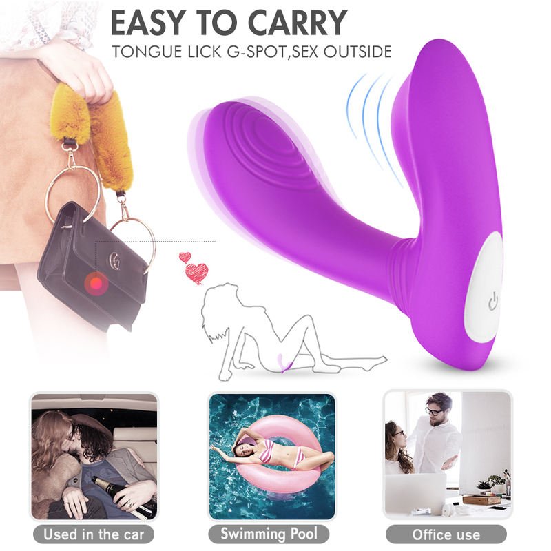 Wearable Panties G - spot Women Vibrator Clitoris Stimulator Adult Sex Toy - Lovetoys wholesales shop