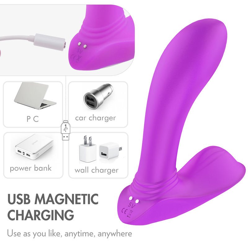 Wearable Panties G - spot Women Vibrator Clitoris Stimulator Adult Sex Toy - Lovetoys wholesales shop