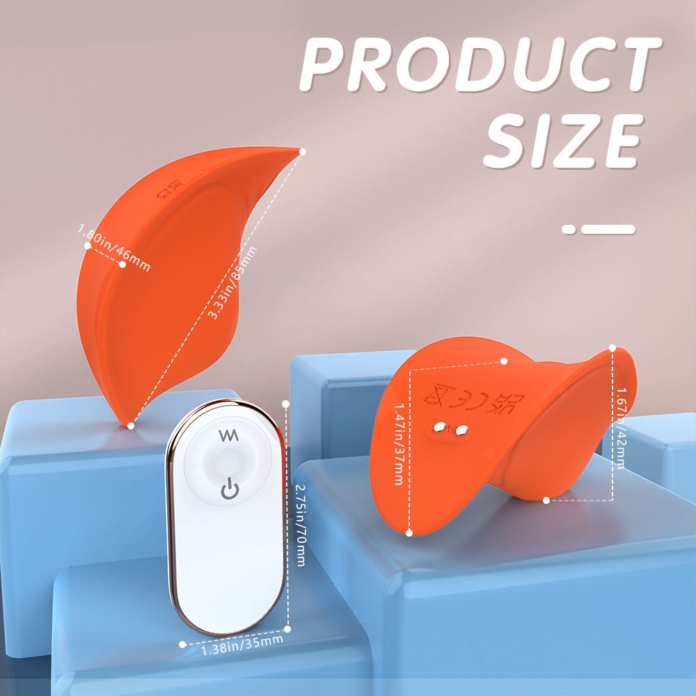 Wearable Panties Vibrator Remote Control Strong Vibration for Precision Stimulation Couple Trip - Lovetoys wholesales shop