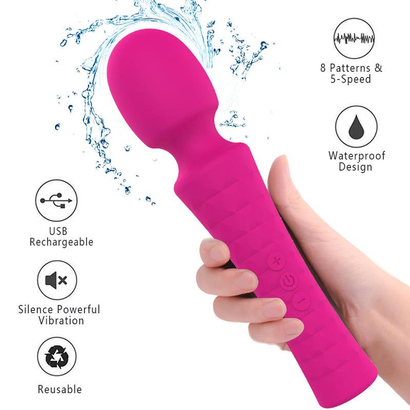 Wireless Powerful Masturbation Massage Stick Wand Massager Vibrator - Lovetoys wholesales shop