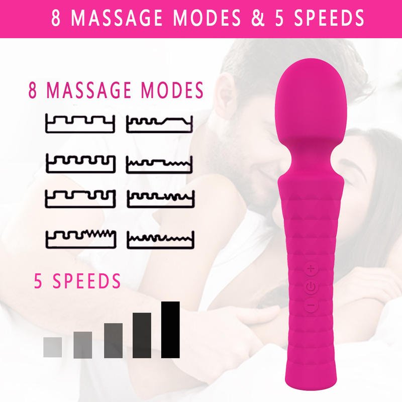 Wireless Powerful Masturbation Massage Stick Wand Massager Vibrator - Lovetoys wholesales shop