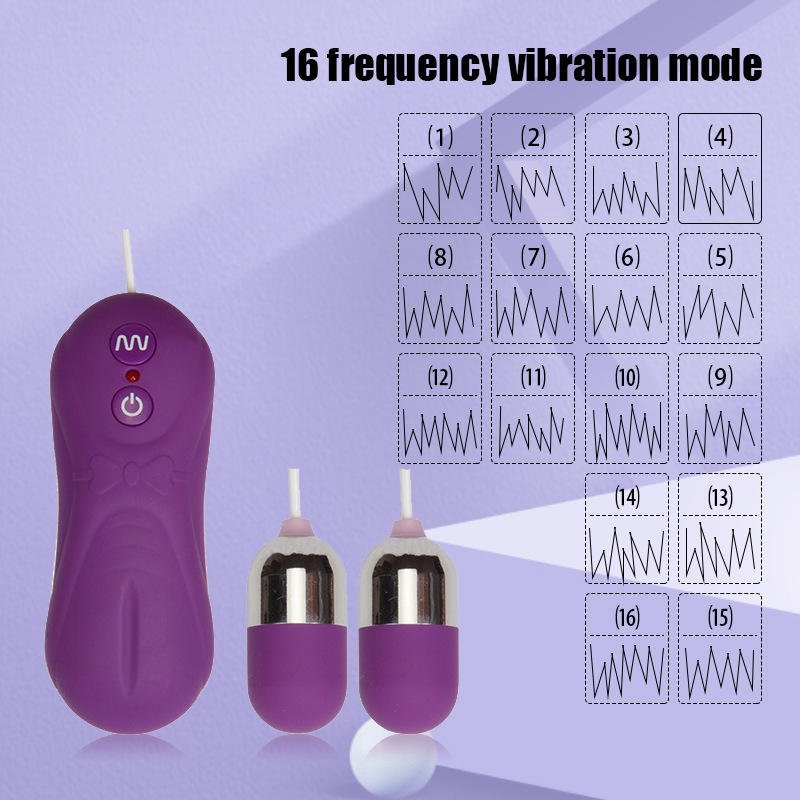 Wireless Remote Control Private Sexual Women Sex Toys 16 Modes Vibrator Balls - Lovetoys wholesales shop