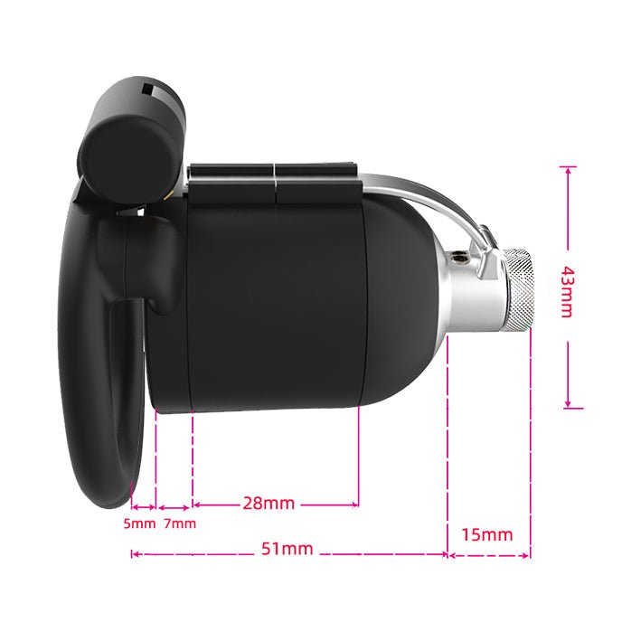 Wolf Tooth Chastity Cage With Penis Plug - Lovetoys wholesales shop