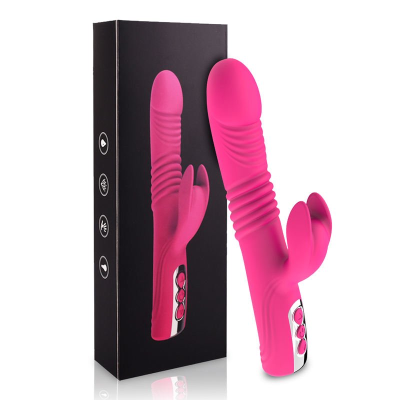 Woman Clitoris Silicone Beat Sucking Vagina Rabbit Vibrator - Lovetoys wholesales shop
