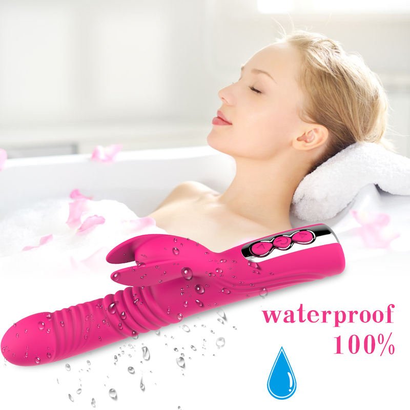 Woman Clitoris Silicone Beat Sucking Vagina Rabbit Vibrator - Lovetoys wholesales shop