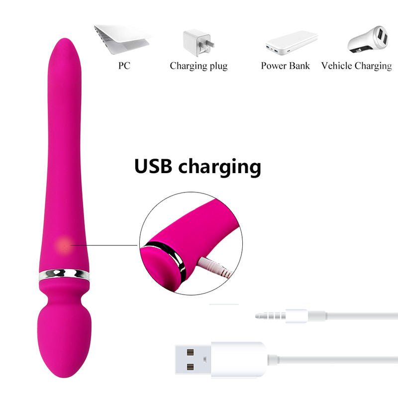 Woman Handheld 10 - frequency Duction Massage Adult Sex Toys Vibrator Wand - Lovetoys wholesales shop