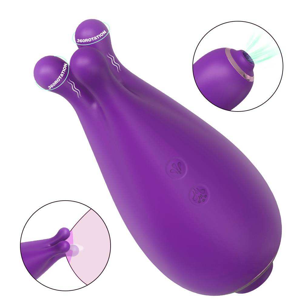 Woman Sex Toys Nipple Kneading Massage Products Clitoral Sucking Vibrator - Lovetoys wholesales shop
