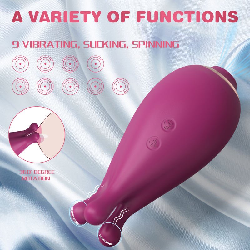 Woman Sex Toys Nipple Kneading Massage Products Clitoral Sucking Vibrator - Lovetoys wholesales shop