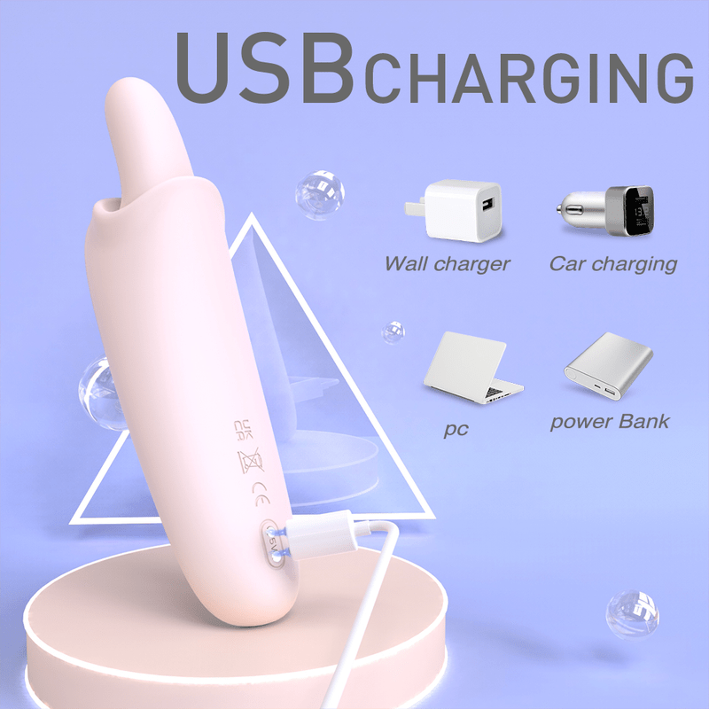Women Clitoral Stimulator 10 Frequency Vibration and Tongue Licking Sex Toys - Lovetoys wholesales shop
