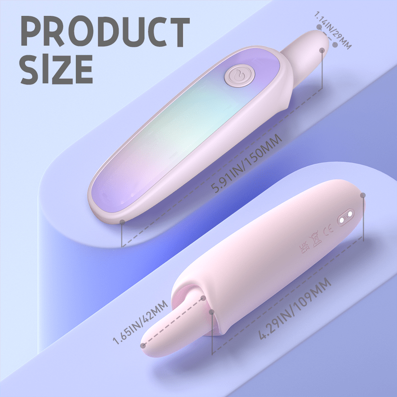 Women Clitoral Stimulator 10 Frequency Vibration and Tongue Licking Sex Toys - Lovetoys wholesales shop