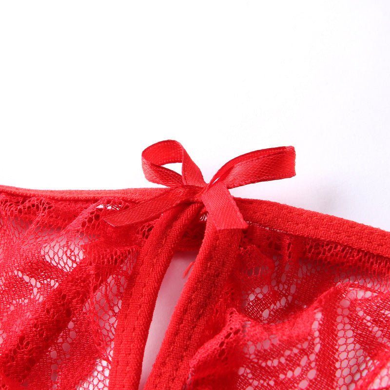 Women Fashion Sexy Lace Bowknot Thong - Lovetoys wholesales shop