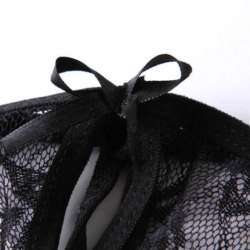 Women Fashion Sexy Lace Bowknot Thong - Lovetoys wholesales shop