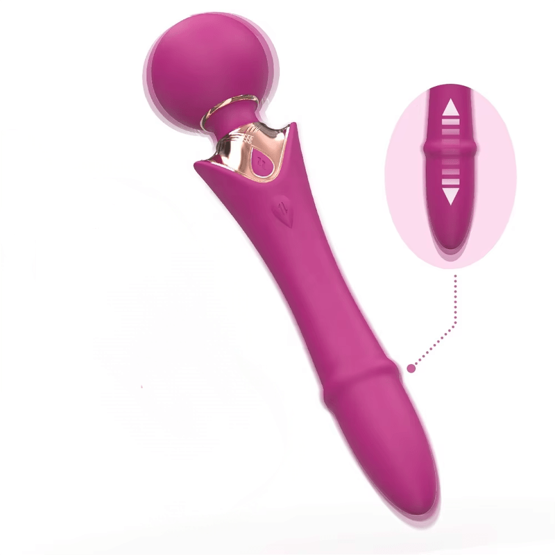 Women Massage Gun Hand Massage Products Sex Toys Vibrator Wand - Lovetoys wholesales shop