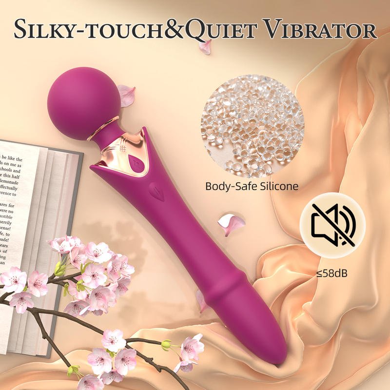 Women Massage Gun Hand Massage Products Sex Toys Vibrator Wand - Lovetoys wholesales shop