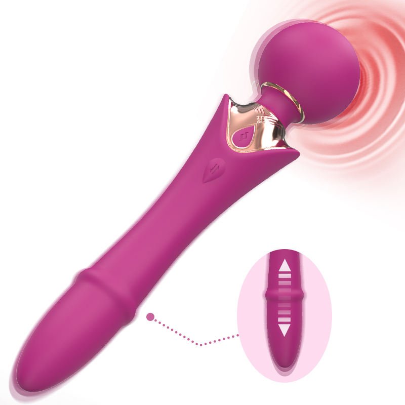 Women Massage Gun Hand Massage Products Sex Toys Vibrator Wand - Lovetoys wholesales shop