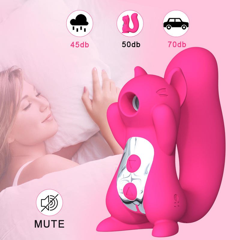 Women Sex Toy Squirrel Suction Vibrator Clitoral Sucking Vibrator - Lovetoys wholesales shop