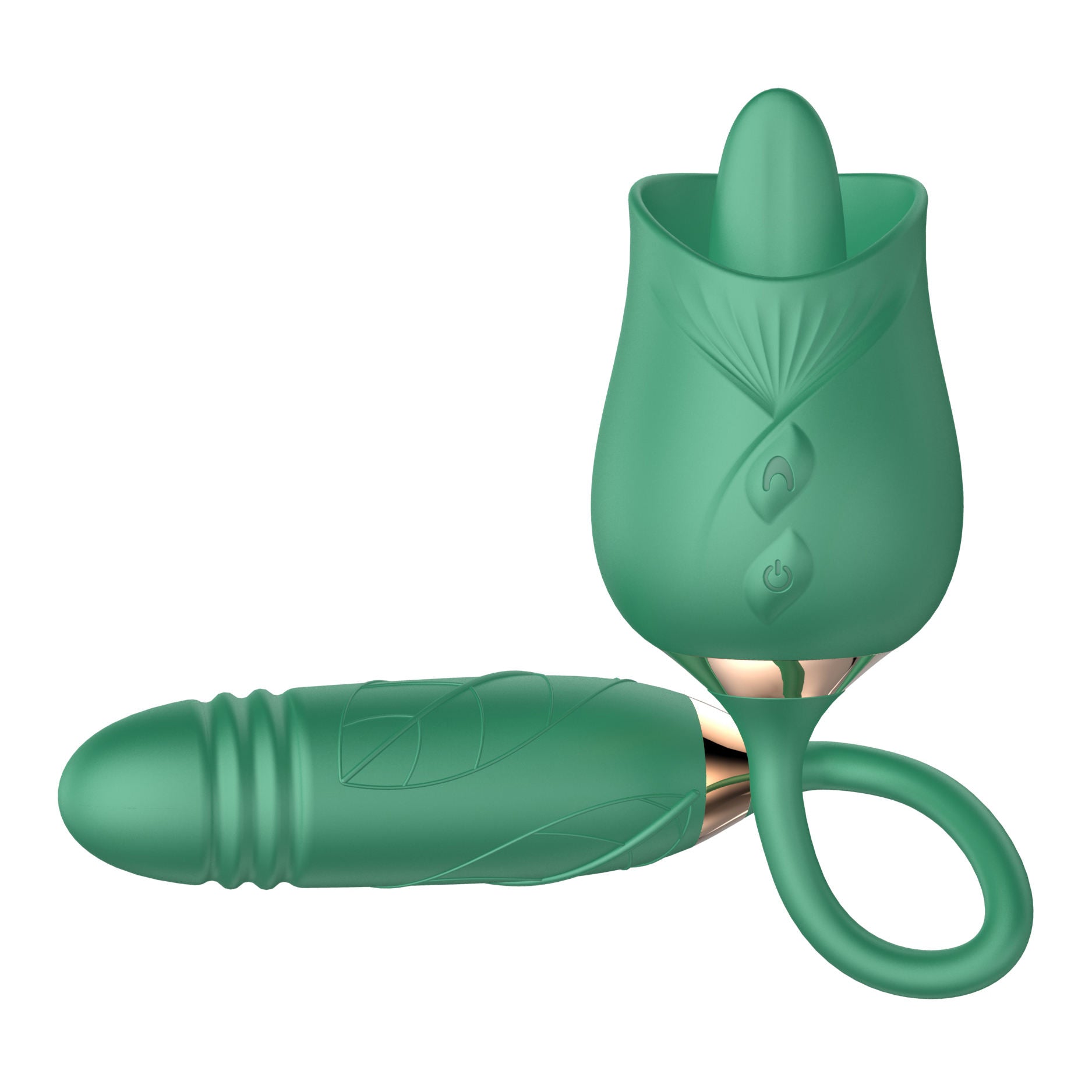 Women Sex Toys 10 Tongue Licking Modes Clitoral Sucker 2 in 1 Vibrator - Lovetoys wholesales shop