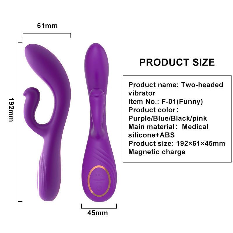 Women Sex Toys 12 - frequency Dual - motor Rabbit Vibrator - Lovetoys wholesales shop