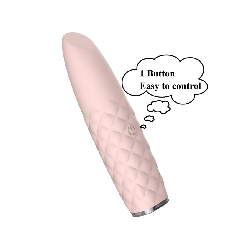 Women Sex Toys Clitoris Stimulator Nipple Vibrating Mini Bullet Lipstick Vibrator - Lovetoys wholesales shop