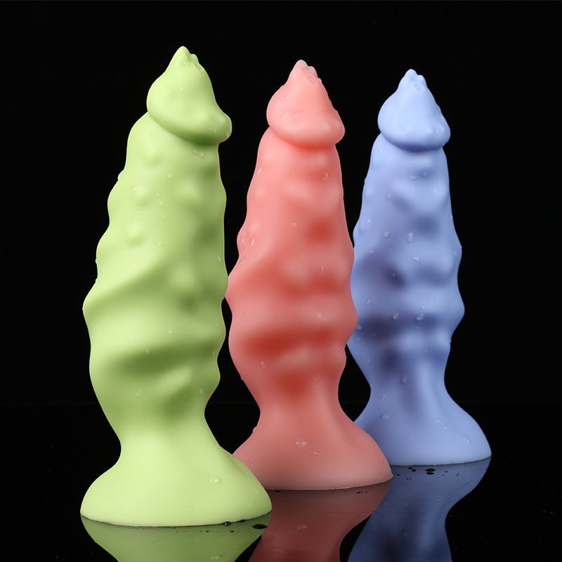 Women Sex Toys Coral Silicone Anal Dildo - Lovetoys wholesales shop