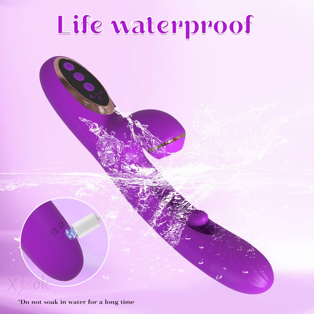 Women Sex Toys Flapping Clit Sucking Rabbit Vibrator - Lovetoys wholesales shop