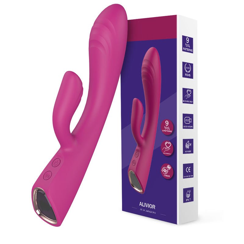 Women Sex Toys Heating Vibrating Soft Silicone Rabbit Vibrator - Lovetoys wholesales shop