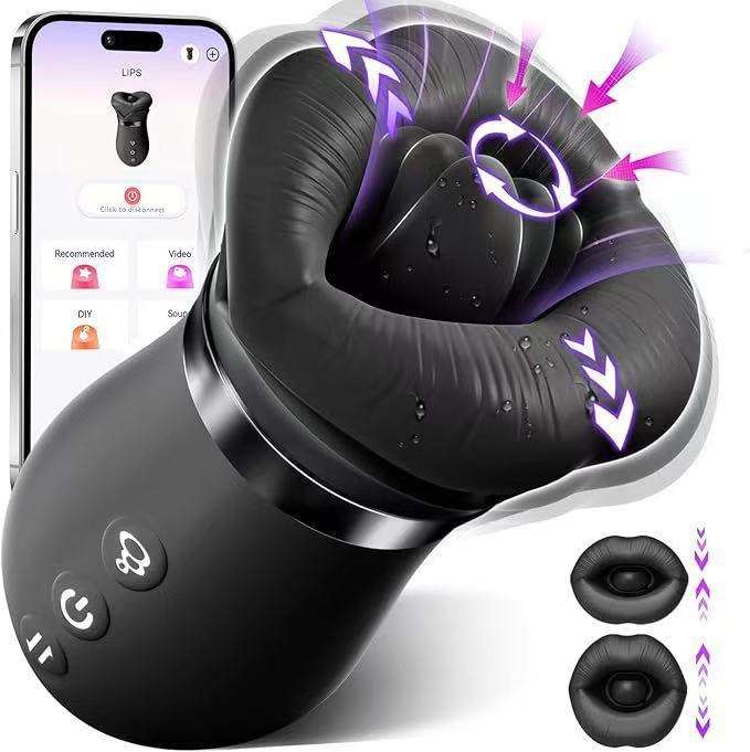 Women Sex Toys Licking Tongue Vibrator Clitoral Sucking Mouth Vibrator - Lovetoys wholesales shop