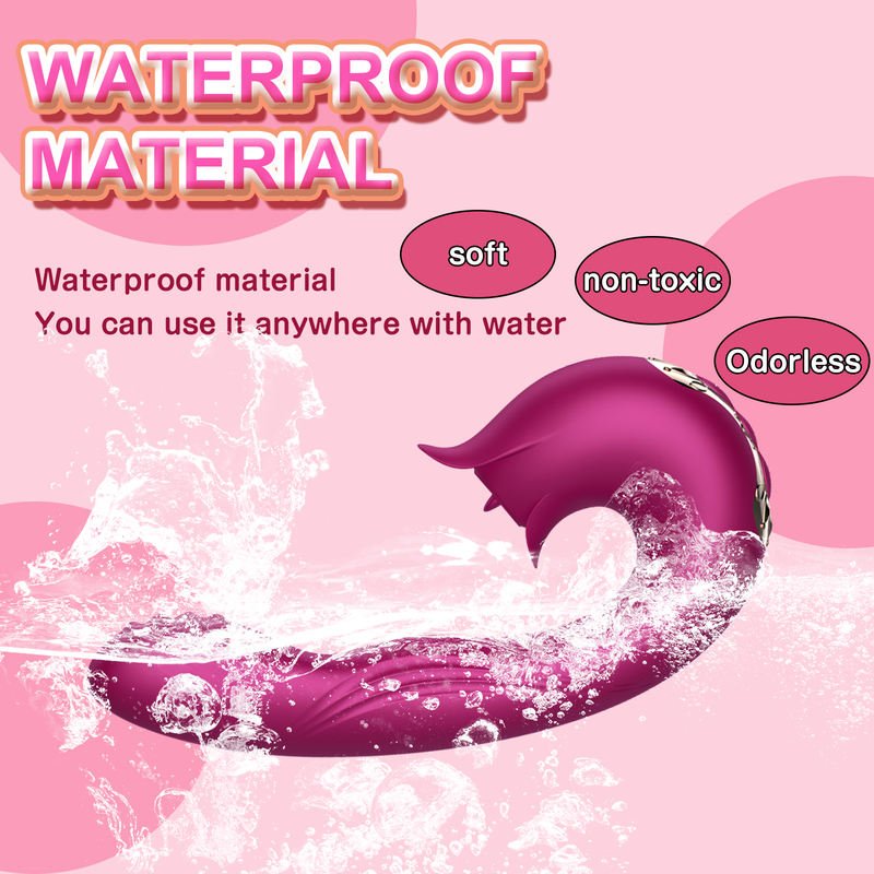 Women Sex Toys Masturbation Tongue Licking Sucking Vaginal G - Spot Rabbit Vibrator - Lovetoys wholesales shop