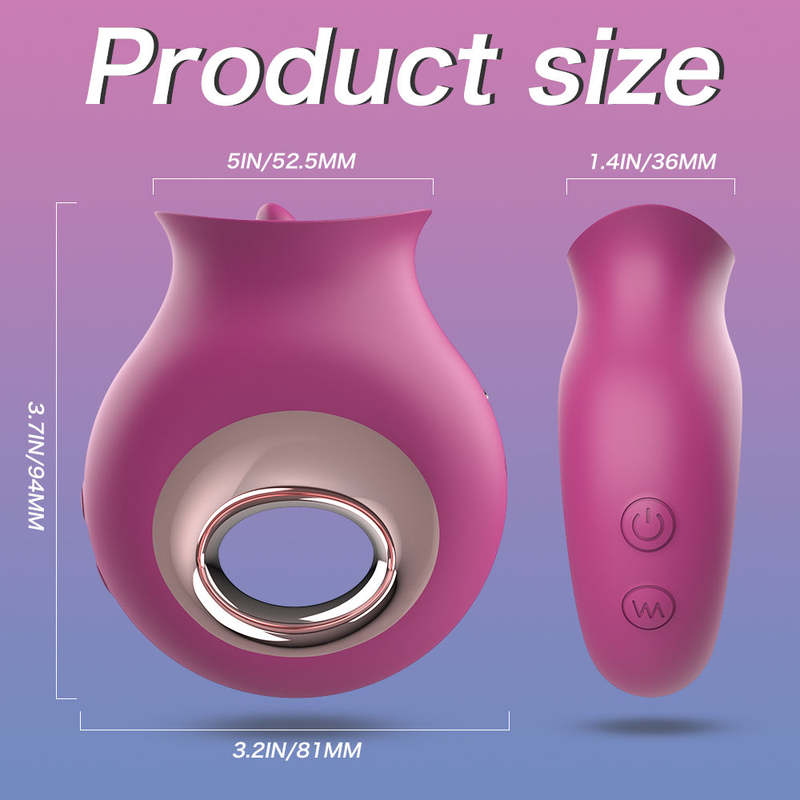 Women Sex Toys Multi - Frequency Clitoris Stimulator Licking Tongue - Lovetoys wholesales shop
