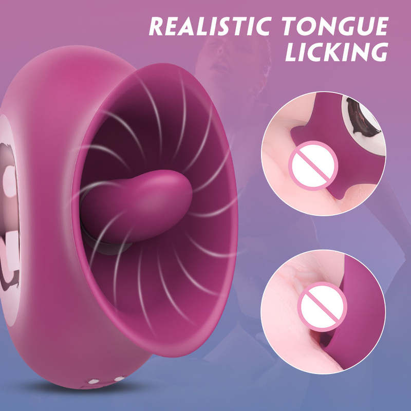 Women Sex Toys Multi - Frequency Clitoris Stimulator Licking Tongue - Lovetoys wholesales shop