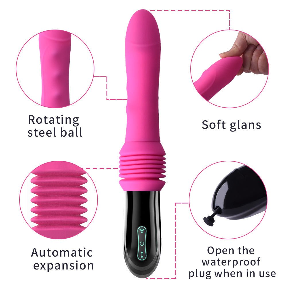 Women Sex Toys Telescopic Vibrator - Lovetoys wholesales shop